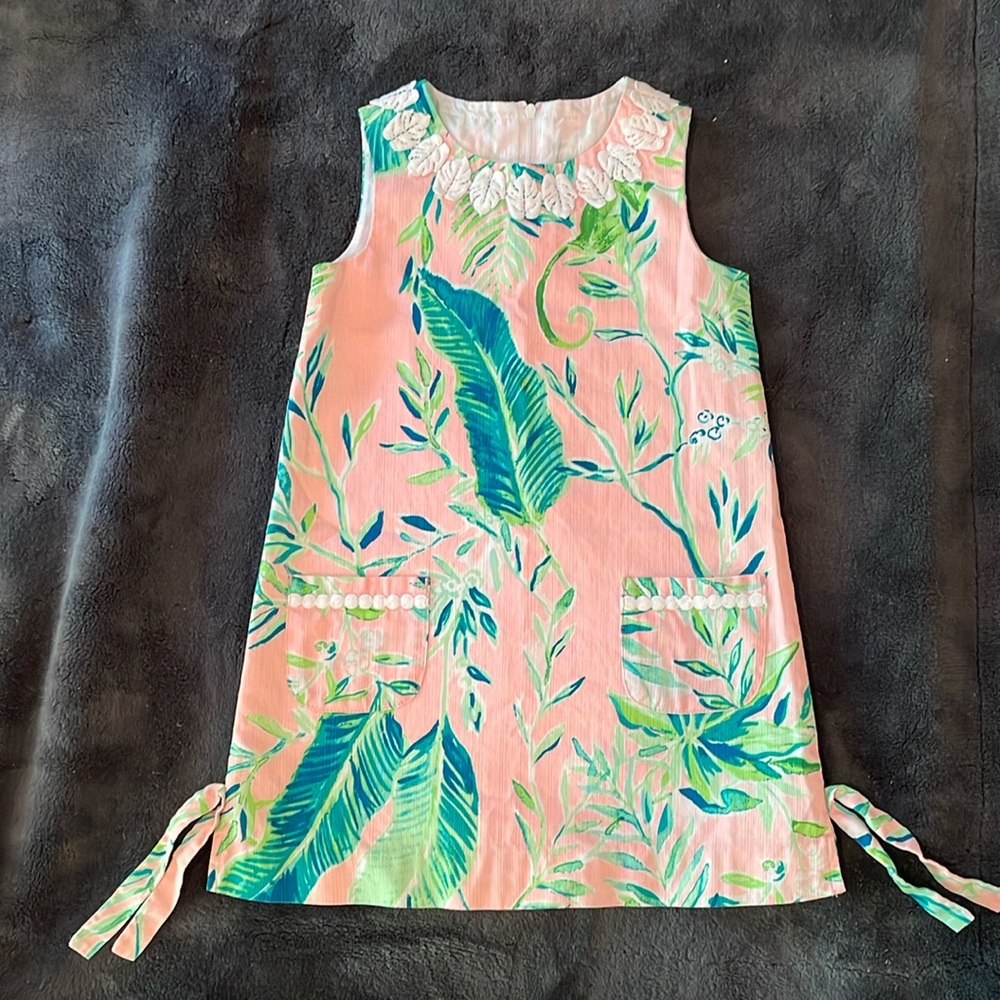 Girls Little Lilly Classic Shift Dress, Lilly Pulitzer size 6